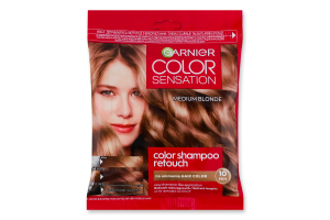 Крем-краска для волос без аммиака Color sensation Color shampoo retouch 7.0 Garnier 1шт