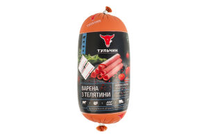 Ковбаса Варена з телятини Тульчин в/с м/у 505г
