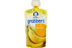 Gerber Grabbers Fruit Baby Food Banana