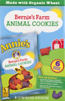 Annie's Homegrown Bernie's Farm Animal Cookies - 6 CT