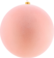 Прикраса ялинкова Куля Оксамит 200мм 31076