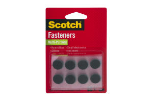 Scotch Fasteners Multi-Purpose Black - 16 CT