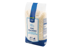 Рис шлифованный длиннозернистый Жасмин Metro Chef м/у 1кг