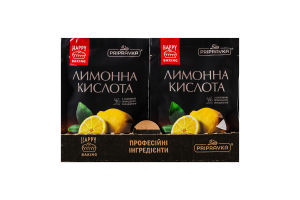 Кислота лимонная пищевая Pripravka м/у 20г