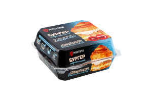 Бургер з біфштексом та блакитним сиром 230г М'ясторія