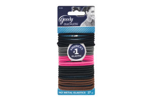 Goody Ouchless No Metal Elastics - 27 CT