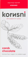 Кэролад черный без добавленного сахара Классика Korиsni к/у 90г