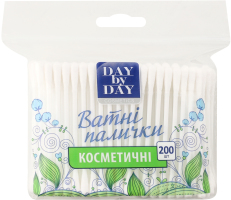 Палочки ватные косметические Day by Day м/у 200шт