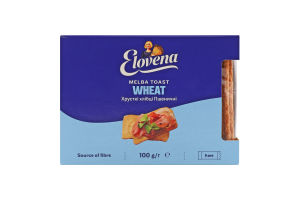 Хлібці пшеничні хрусткі Elovena к/у 100г