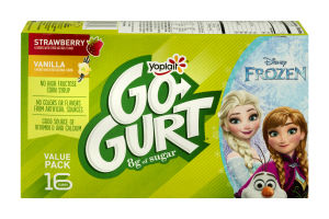 Yoplait Go-Gurt Lowfat Yogurt Variety Pack - 16 CT