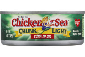 Chicken of the Sea Tuna in Oil Chunk Light