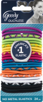 Goody Ouchless No Metal Elastics - 24 CT