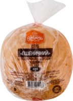 Хлеб из пшеничной муки подовый Пшеничный Рум'янець м/у 600г
