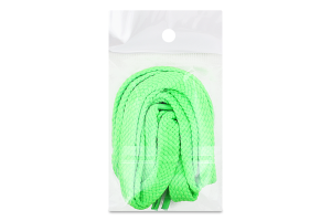 Шнурки д/взуття кольорові люмінісцентні пласкі 100см Парадокс