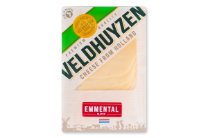 Сир Veldhuyzen Kaas Ементаль 45% слайс