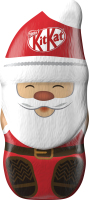 Фигурка шоколадная из молочного шоколада с пшеничными крипсами Санта Kit Kat м/у 85г