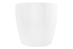 Горщик квіт. Don-Plast AGA 20 см білий DA 20 И310 (Польща)