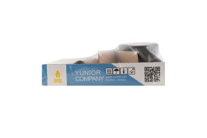 Свічка Обличчя чорна гіпсове кашпо на 24години 15*12*9см Строїч