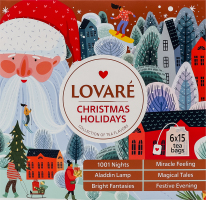 Колекція чаїв Christmas holidays Lovare к/у 6х15шт