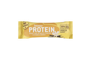 Батончик протеїновий з ароматом ванілі в білій глазурі 60г Текмар