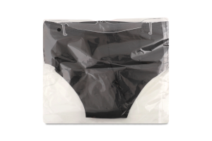 Труси-бразиліани жіночі чорні 80%ПА 20%еластан р.M/L/XL CH0339 Коттон Хілл