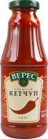 Кетчуп стерилізований Чилі Premium Верес с/пл 365г