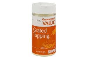 Guaranteed Value Grated Topping