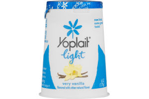 Yoplait Light Yogurt Very Vanilla
