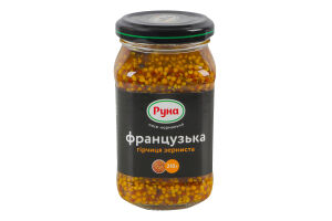 Горчица Французская зернистая Руна с/б 210г