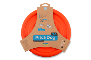 Диск д/апортування собак помаранчевий 24см ПітчДог