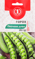 Насіння Горох Овочеве диво 20г ТМ "1"