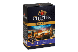 Чай чорний цейлонський байховий крупнолистовий OPA Big leaf Prince of Chester в/с к/у 80г