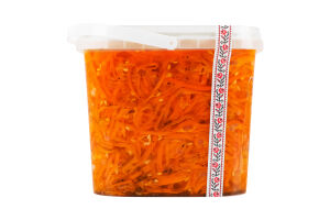 Морковь маринованная с семенами конопли Повний Кошик ведро 1кг