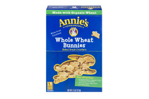 Annie's Homegrown Whole Wheat Bunnies Baked Snack Crackers