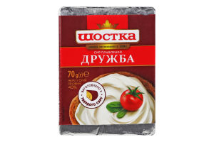 Сыр плавленный 40% Дружба Шостка м/у 70г