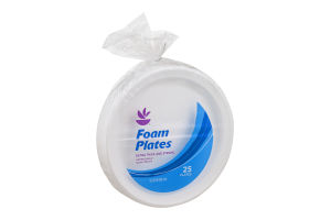 Ahold Foam Plates 10.25 IN - 25 CT