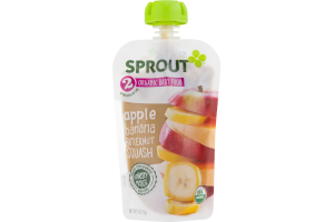 Sprout Organic Baby Food Apple, Banana & Butternut Squash