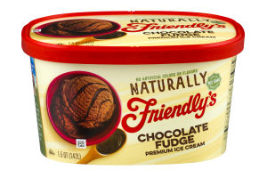 Friendly's Naturally Chocolate Fudge Premium Ice Cream