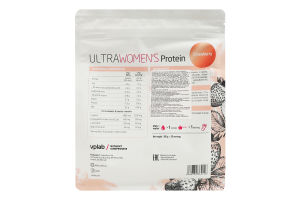 Добавка диетическая клубника Протеиновый коктейль для женщин Ultra Women's Vplab 500г