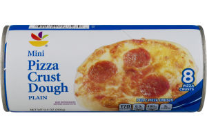 Ahold Mini Pizza Crust Dough Plain