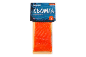 Семга филе-кусок Novus сл/с с/ш в/у 300г
