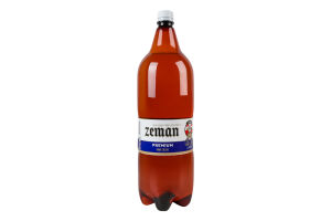 Пиво 2л 4.9% світле фільтроване пастеризоване Premium Zeman п/пл