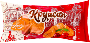 Круасан з наповнювачем Вишня Рум'янець м/у 85г