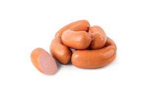 Сардельки вареные из мяса птицы Мясные М'ясний хутір 1с кг