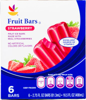 Ahold Fruit Bars Strawberry - 6 CT