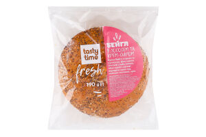 Бейгл з крем-сиром та лососем Fresh Tasty Time м/у 190г