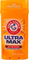 Дезодорант-антиперспирант для мужчин твердый Active sport Ultramax Arm&Hammer 73г