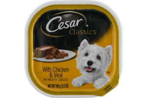 Cesar Classics Caninie Cuisine With Chicken & Veal