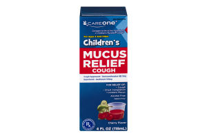 CareOne Children's Mucus Relief Cough Cherry