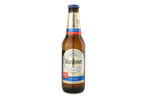 Пиво 0.33л 0.05% безалкогольное светлое пастеризованное Premium Fresh Warsteiner бут